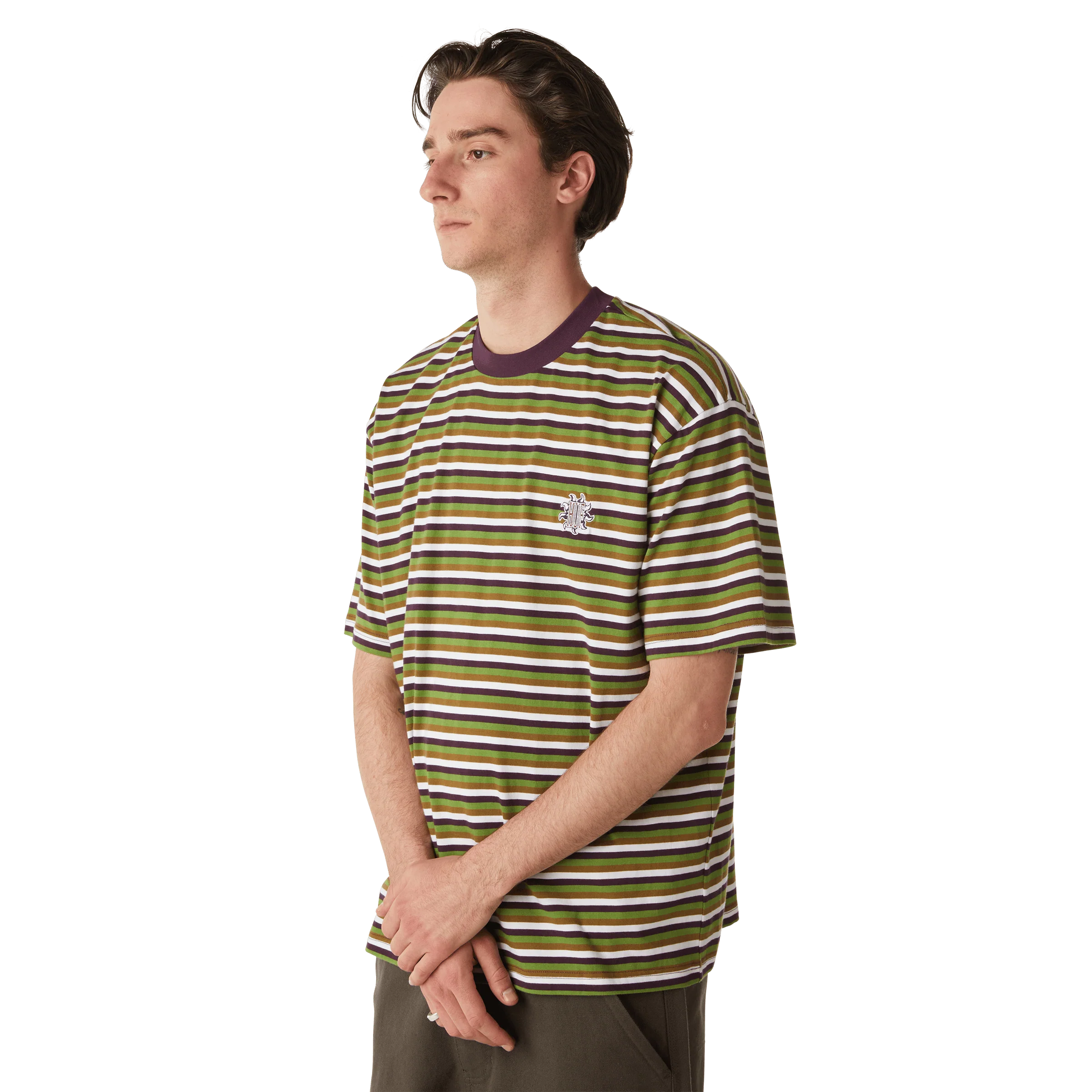 Apollo Striped Knit Boxy Top - Image 12