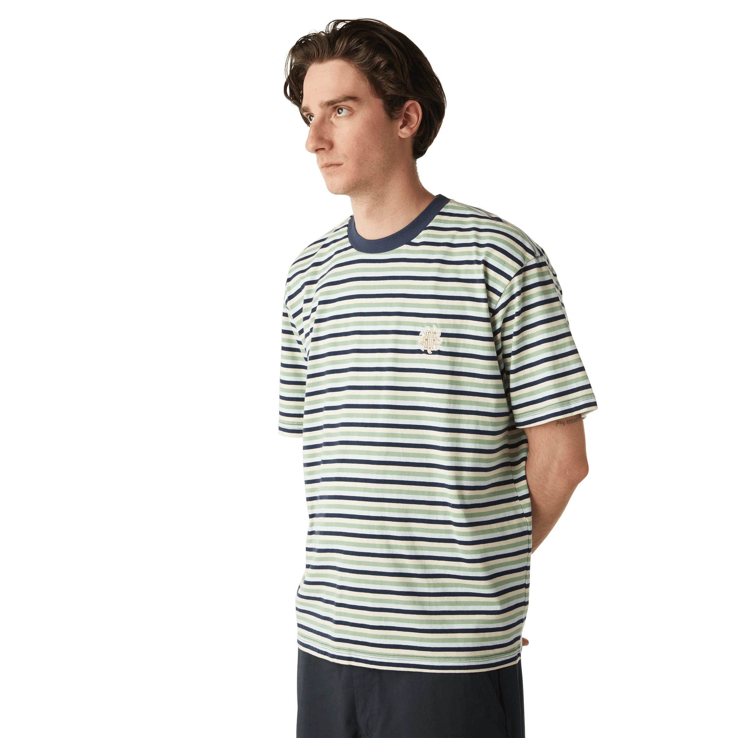Apollo Striped Knit Boxy Top - Image 5