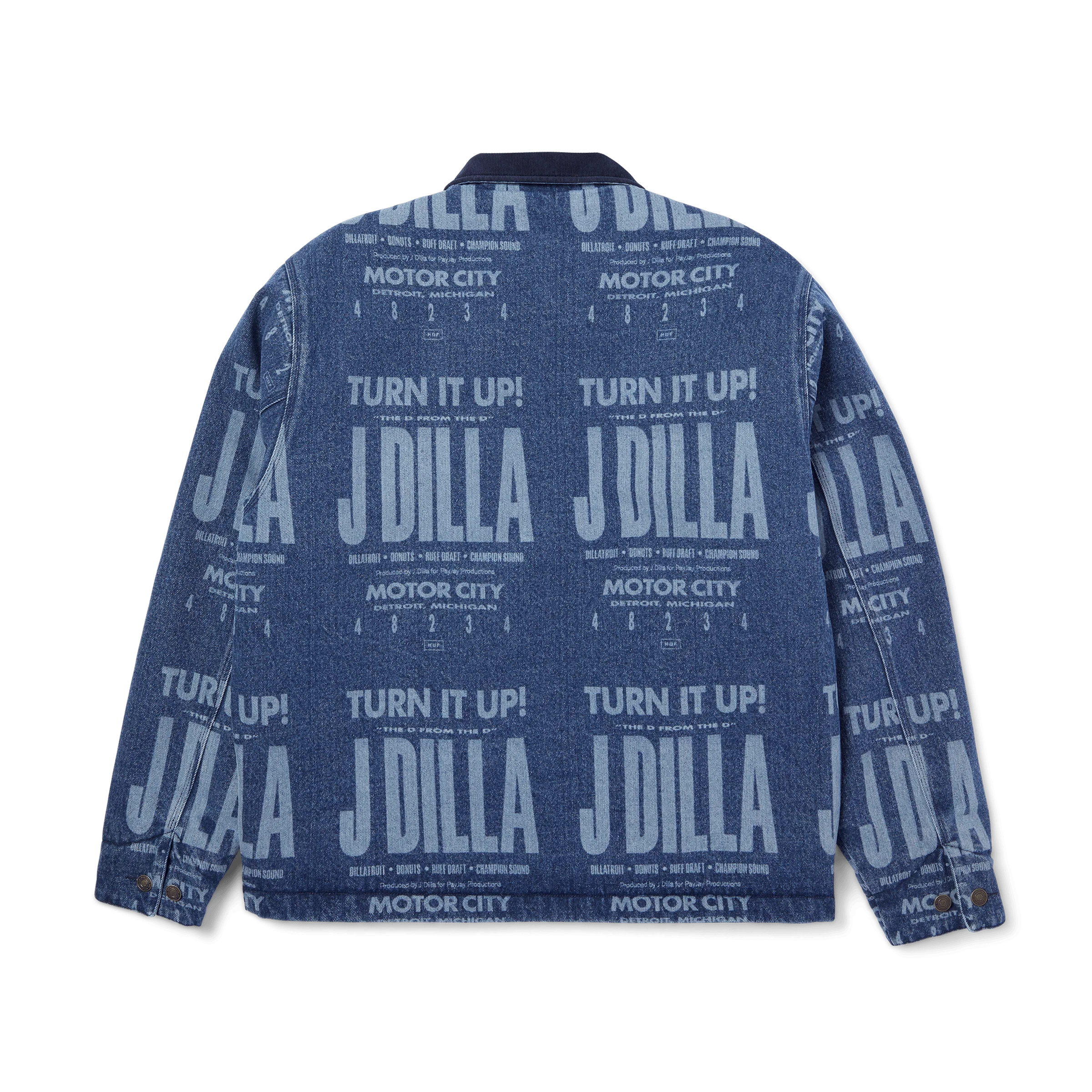 HUF x J Dilla Posted Work Jacket - Image 3