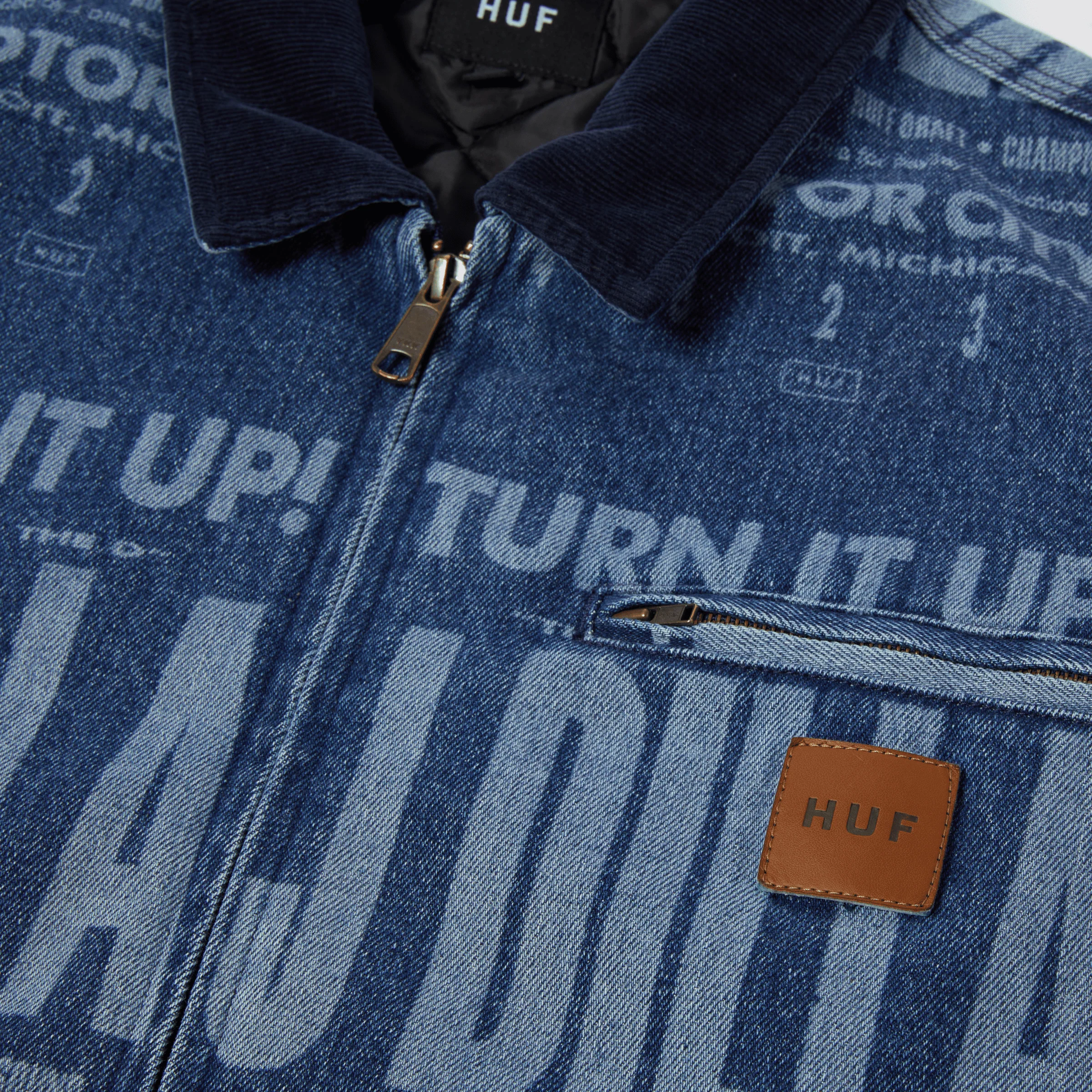 HUF x J Dilla Posted Work Jacket - Image 4