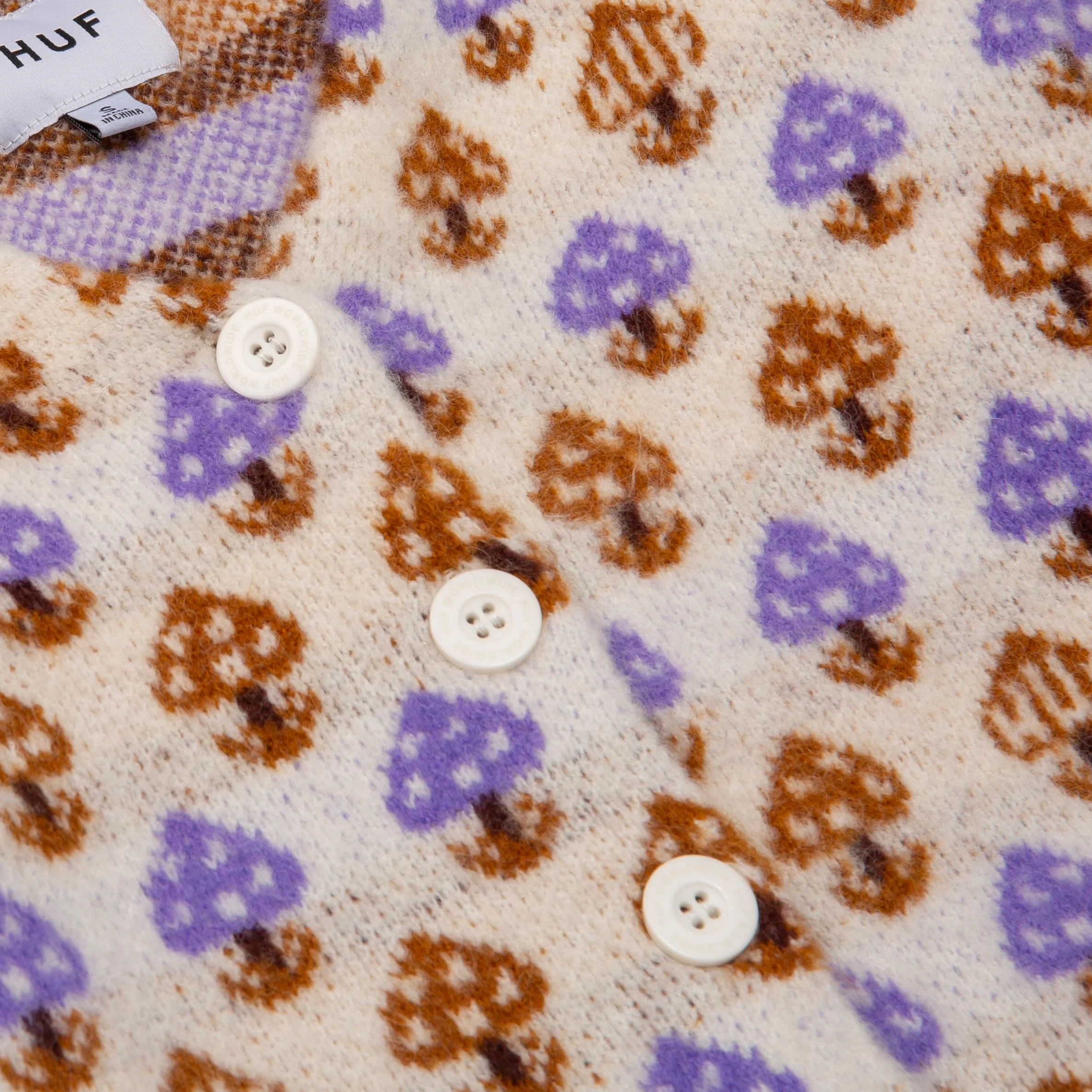 Shroom Cropped Cardigan - Image 3