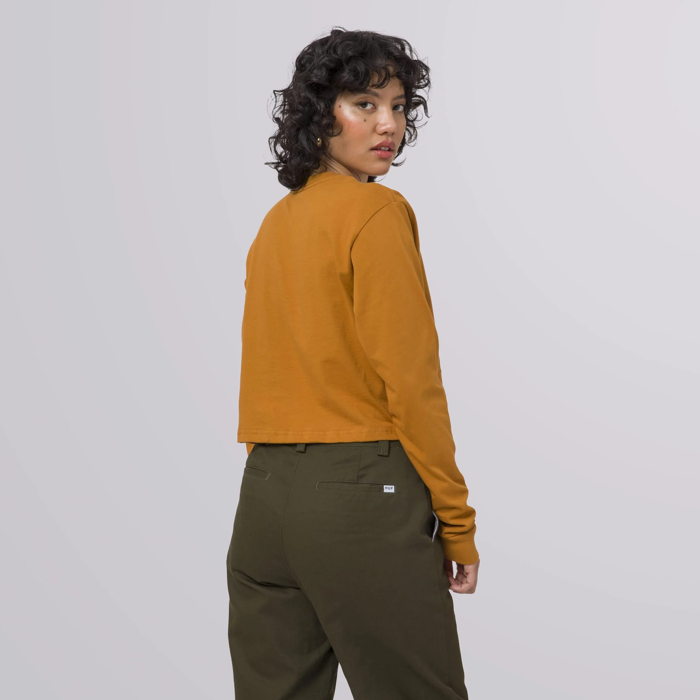 The City Long Sleeve Crop T-Shirt - Image 4